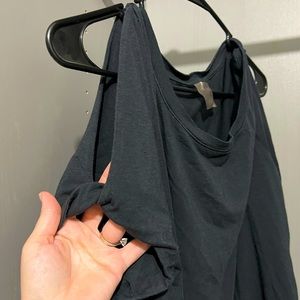 Calia 2X Cold Shoulder Gym Shirt